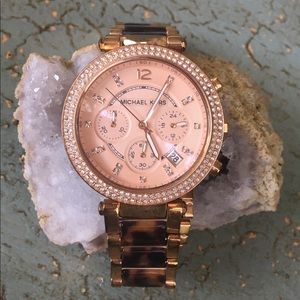 Michael Kors Tortoise watch